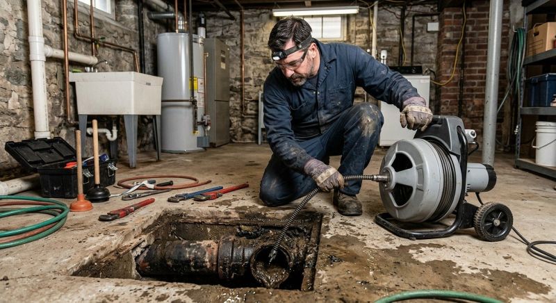 Drain Blockage Removal in Columbus, OH